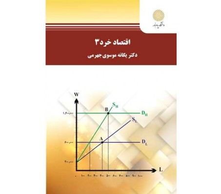 کتاب اقتصاد خرد 3 اثر یگانه موسوی جهرمی